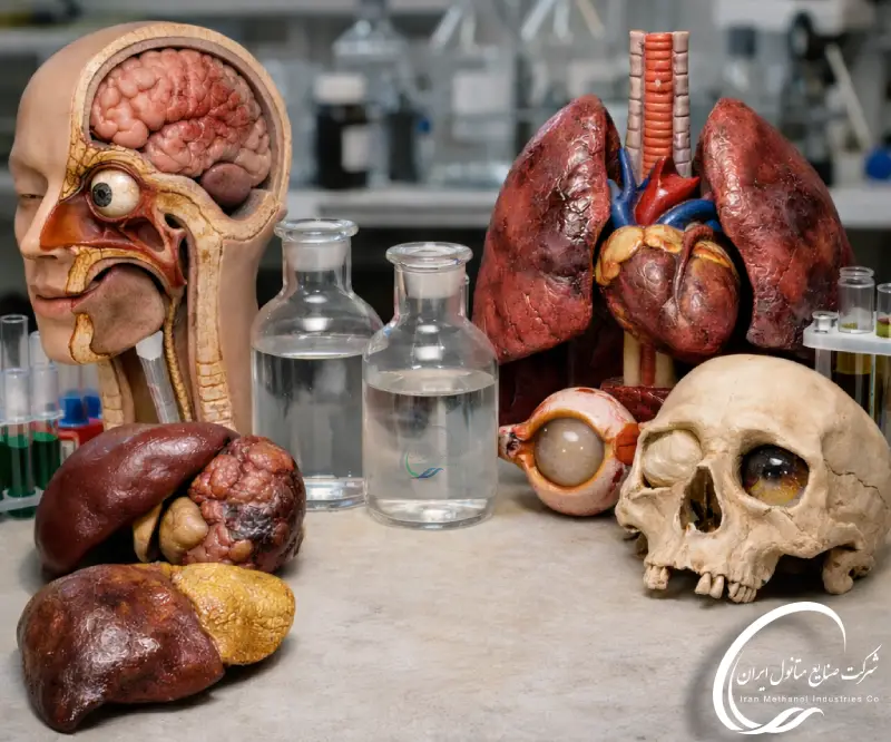 مکانیسم سمیت متانول در بدن